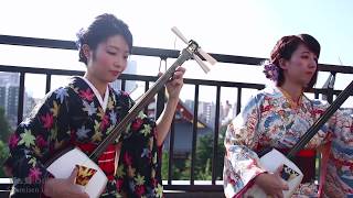 Shamisen Girls Ki&Ki - Tsugaru Jongara Bushi