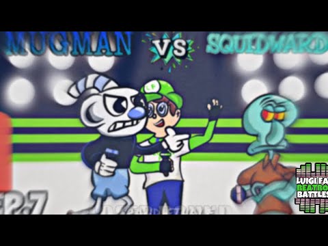 Squidward Vs Mugman - Luigi Fan Beatbox Battles Season 1 Loser Round Finale
