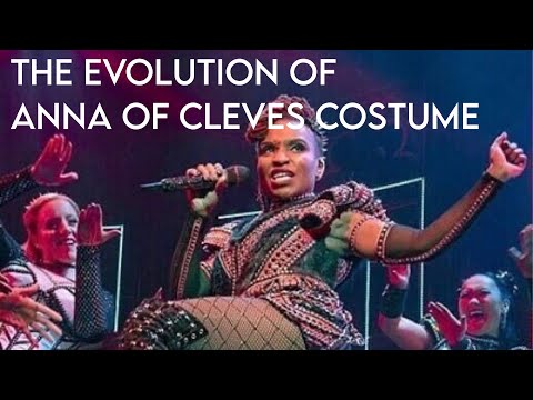 The Evolution of Anna of Cleves Costume in Six the musical