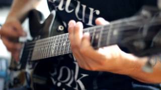 Bury Tomorrow - Of Glory (cover guitar) 1080p
