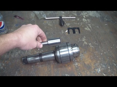 Breaking The Jacobs Taper on a Drill Chuck