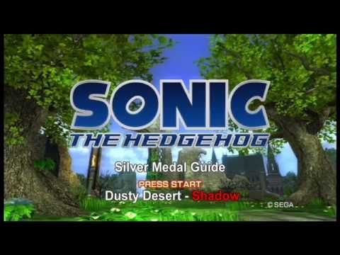 Sonic 06 Silver Medal Guide: Dusty Desert - Shadow