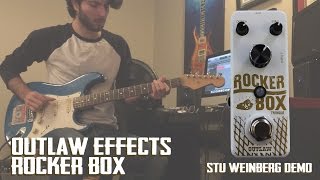Video thumbnail for Outlaw Effects - Rocker Box Tremolo Pedal Demo by Stu Weinberg by Stu Weinberg