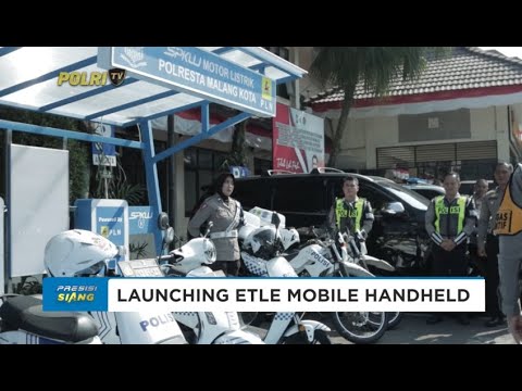 DITLANTAS POLDA JATIM LAUNCHING 2 UNIT EMH DI POLRESTA MALANG