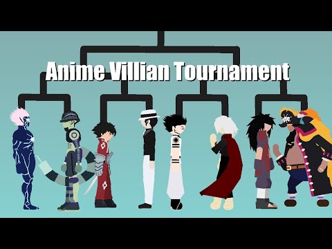 Anime Villain Tournament Sticknodes Animation Fight ( Full Video)