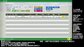 ウイニングポスト10 目指せ地方交流重賞＆中央GⅠ全制覇！札無し史実馬、架空馬限定プレイ