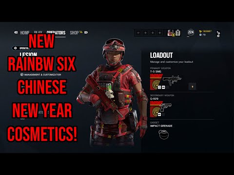 Rainbow Six Siege - Chinese New Year Update (Camo, Uniforms)