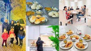👩‍👦‍👦DAY IN LIFE🏡FAMILY GET TOGETHER VLOG👩‍🍳🍱COOKING DELICIOUS 😋 JACKFRUIT BIRIYANI
