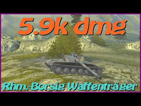WOT Blitz / Rhm.B. WT / 1 frags / 5.9k dmg