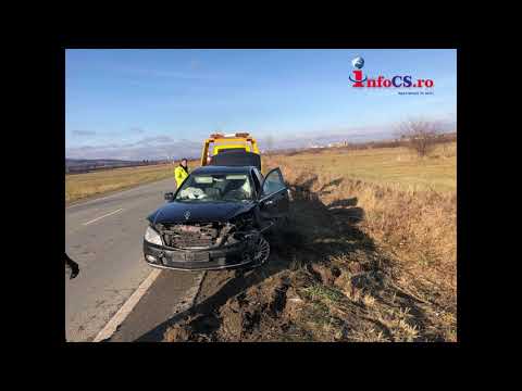 Accident cu trei autoturisme si o roată pe DN6 langa Buchin