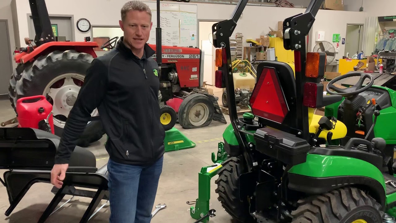 John Deere Sub-Compact 3-Point Hitch Installation