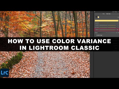 Lightroom Classic NEW Feature: COLOR VARIANCE Slider Full Tutorial