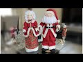 PAPAI NOEL  FEITO COM ROLO DE PAPEL ALUMÍNIO