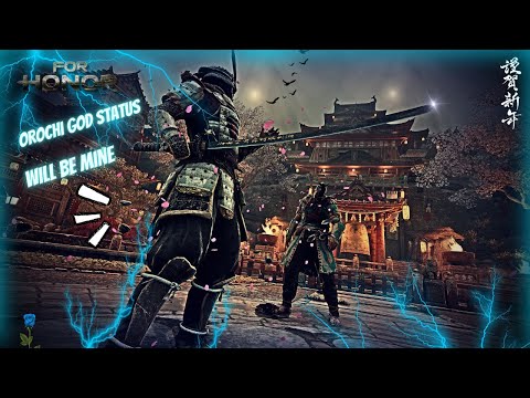 [ For Honor ] I AM SLOWLY BECOMING AN OROCHI DEFLECT GOD!!