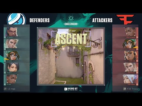 Luminosity vs FaZe Clan - VCT 2021: North America Stage 3 Challengers Playoffs (map 1)