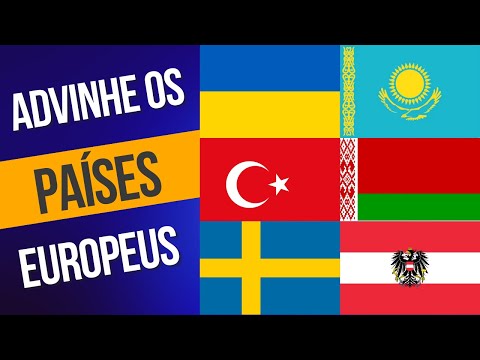 Adivinhe As Bandeiras dos Países Da Europa Em 5 Segundos | Adivinha Brasil