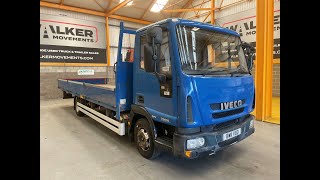 Satılık IVECO EURO CARGO 75E16, 4X2, 7.5 TONNE DROPSIDE FLATBED / CRANE – 2011 açık kasa kamyon - Görüntü 4 | Autoline TR IVECO EURO CARGO 75E16, 4X2, 7.5 TONNE DROPSIDE FLATBED / CRANE – 2011 açık kasa kamyon | Görüntü 4 - Autoline