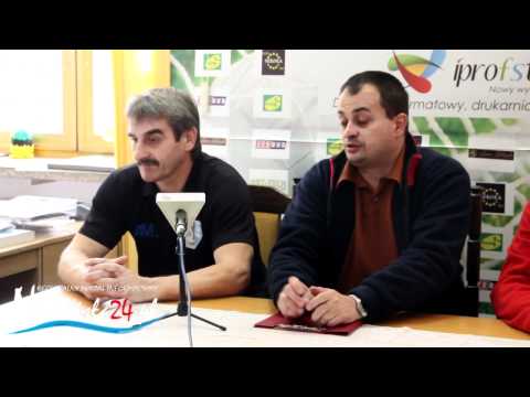 Konferencja prasowa po meczu Siarki Tarnobrzeg z Polonią Przemyśl, 05.11.2011 HD