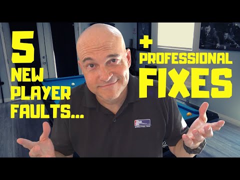 5 COMMON MISTAKES NEW POOL PLAYERS MAKE... AND HOW TO FIX THEM