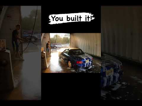 Life’s too short to not build your dream car! 6 year difference in wide body turbo miata build