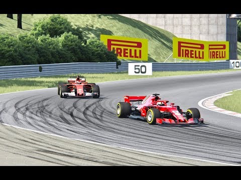 Ferrari F1 2018 vs Ferrari F1 2017 - Hungaroring