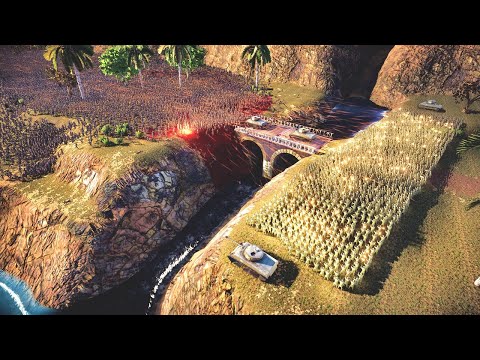 Can WWII Soldiers Defend Bridge From 234,000 Orcs - UEBS 2