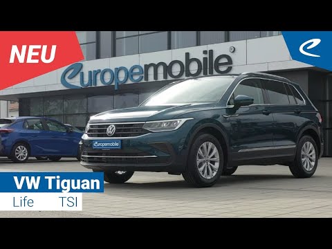 VW Tiguan Life TSI EVO 150 DSG LED, SHZ, Ergo-Activ, APP-Connect, CAM, UVM.