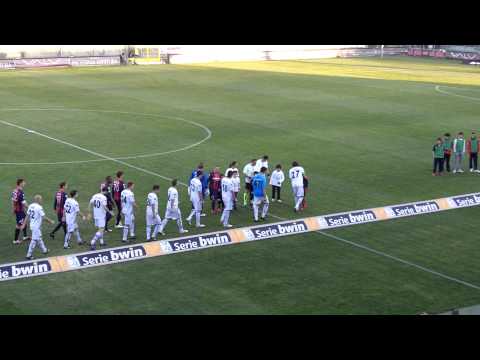Crotone - Atalanta: ingresso in campo
