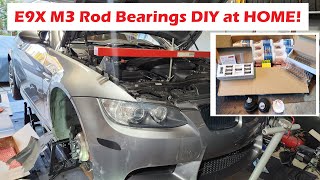 E92 M3 Rod Bearing & Engine Mount DIY at Home