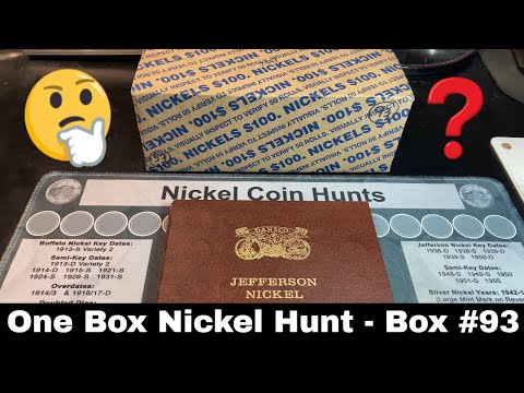 Nickel Hunt and Album Fill #57 - Box #93