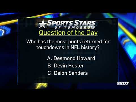 Question of the Day: Punt Returns for Touchdowns in the NFL