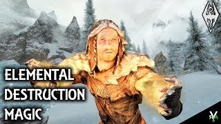 ELEMENTAL DESTRUCTION MAGIC: Magic Mod!!- Xbox Modded Skyrim Mod Showcase