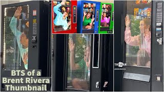 Behind the Scenes of a Brent Rivera Thumbnail!! Feat. Lexi Rivera and Ben Azelart