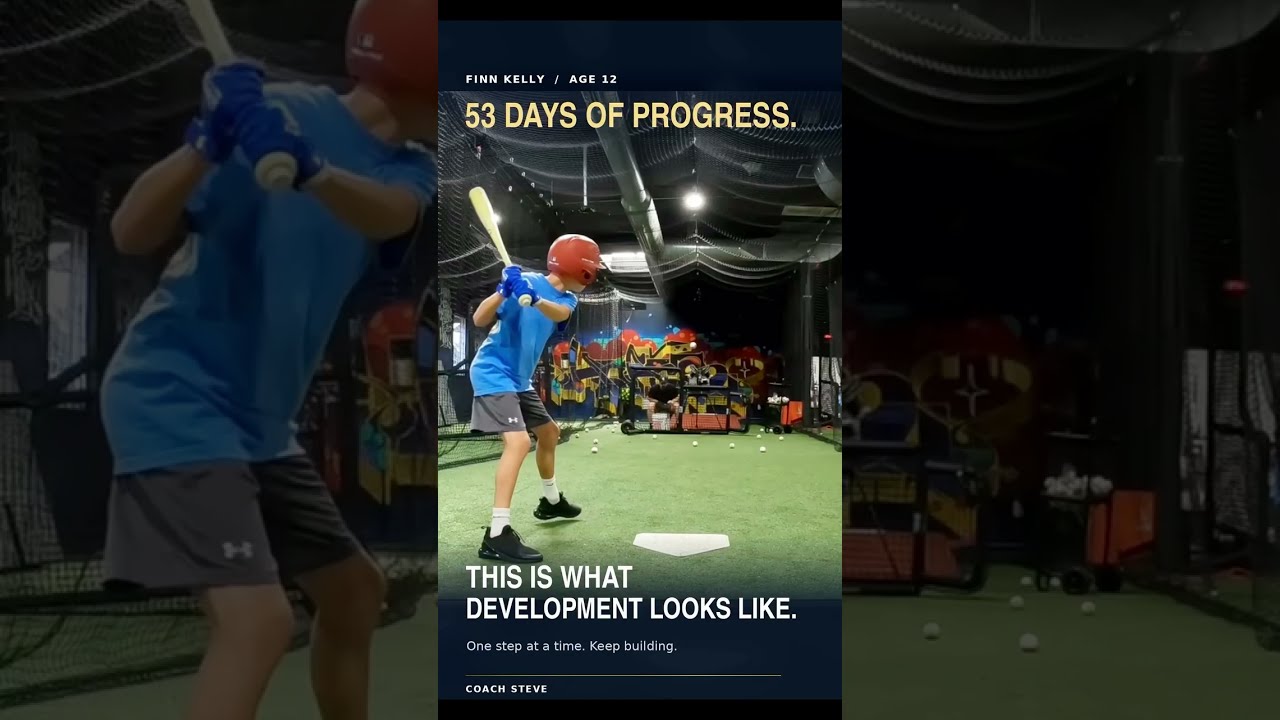 Finn, 11U: Before and After, 53 Days of Progress | Long Island Hitting Coach