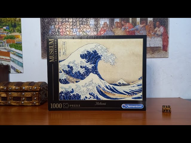 Vídeo relacionado con Clementoni Puzzle 1000 Piezas Cuadro La Gran Ola, Hokusai, Colección Museos, Puzzle Adulto (39378), Multicolor