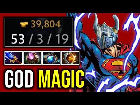 GOD MAGIC..!! Magic Build Sven Midlane 53 Kills by Goodwin 7.24 | Dota 2