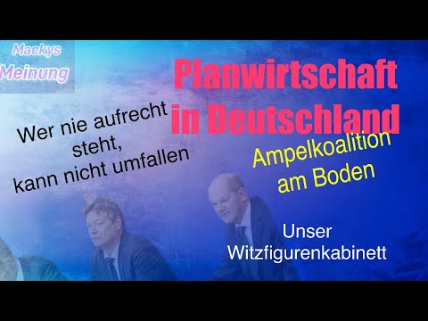 Scholz am Boden - Habeck zerstört - Lindner im Nirwana  -  Ampel zerlegt