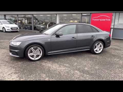 Audi A4TDI ULTRA S LINE BLACK STYLING PACK PRIVACY GLASS HEATED SEATS PARKING SENSORS SAT NAV 190BHP