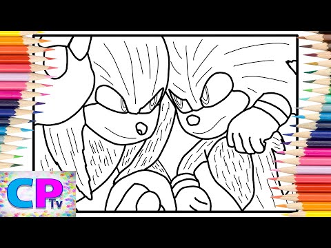 Sonic 2 The Hedgehog IPad Pro Coloring Pages/Sonic vs Knuckles/Elektronomia - Collide [NCS Release]