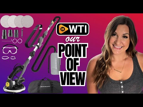 Drywall Sander with Vacuum Dust Collector - WTI product video review