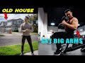 Shot My First Youtube Video here..|Best Arms Workout In NEW GYM|