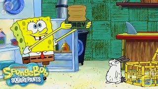 SpongeBob Adopts a Sea Bunny! 🐰 EXCLUSIVE Sneak Peek | SpongeBob SquarePants | Nick