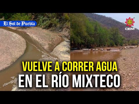 ¡Regresa a la vida! Vuelve a fluir agua en el río Mixteco