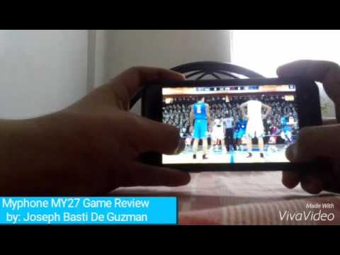 Myphone my27 NBA2K13 & NBA2K14 Game Review