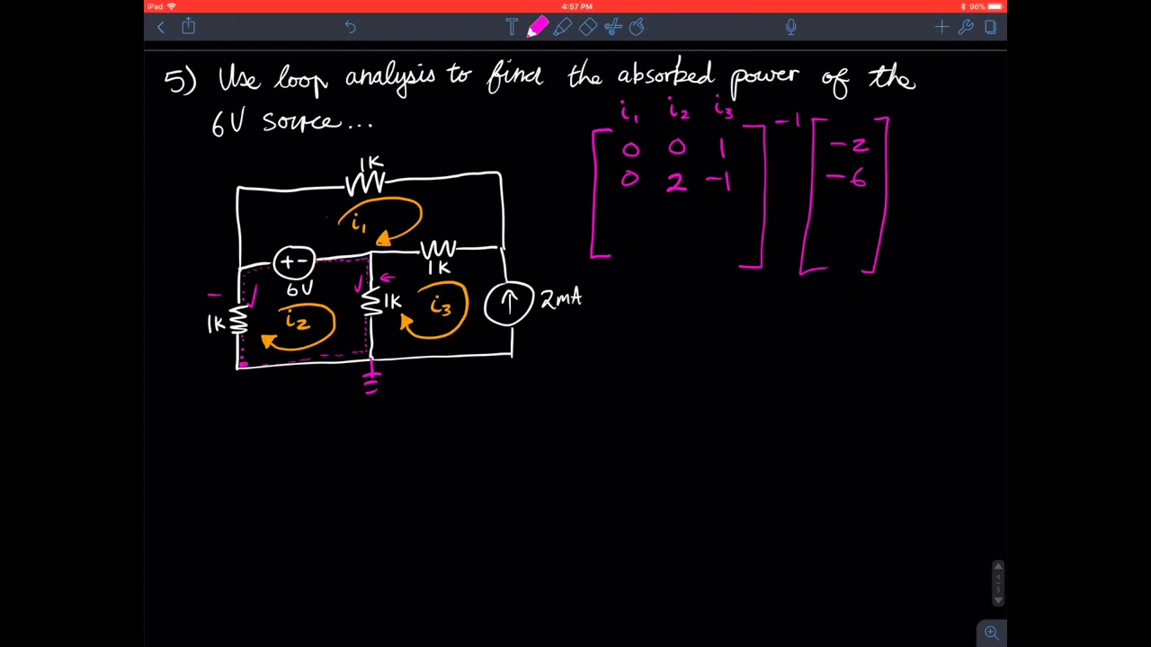 Problem 5  Loop Analysis  The Fast Way