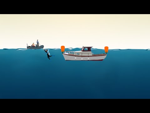 Under Water Recovery Of Cargo / Valuable Items From Under Water