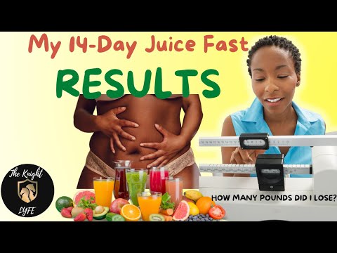 MY 14 DAY JUICE Fast RESULTS: How Much Weight Did I Lose? #juicefast #juicing