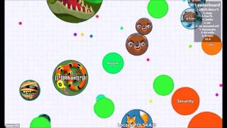 I'm on the leaderboard? | Agar.io #1 | Mr Dean Random Gaming | First Video