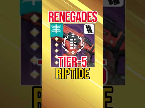 ⚔️ This Is the Riptide You Farm Now👍 Destiny 2 Renegades!