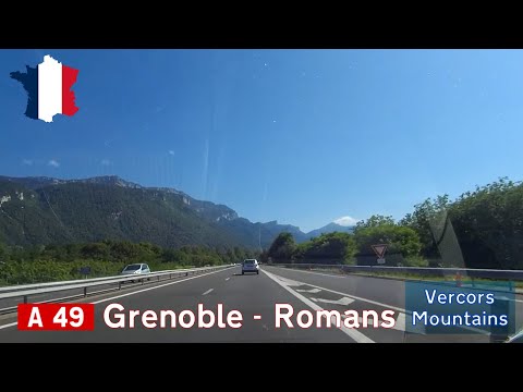 France (F): A49 Grenoble - Romans (Vercors) w/ @enr.autosel